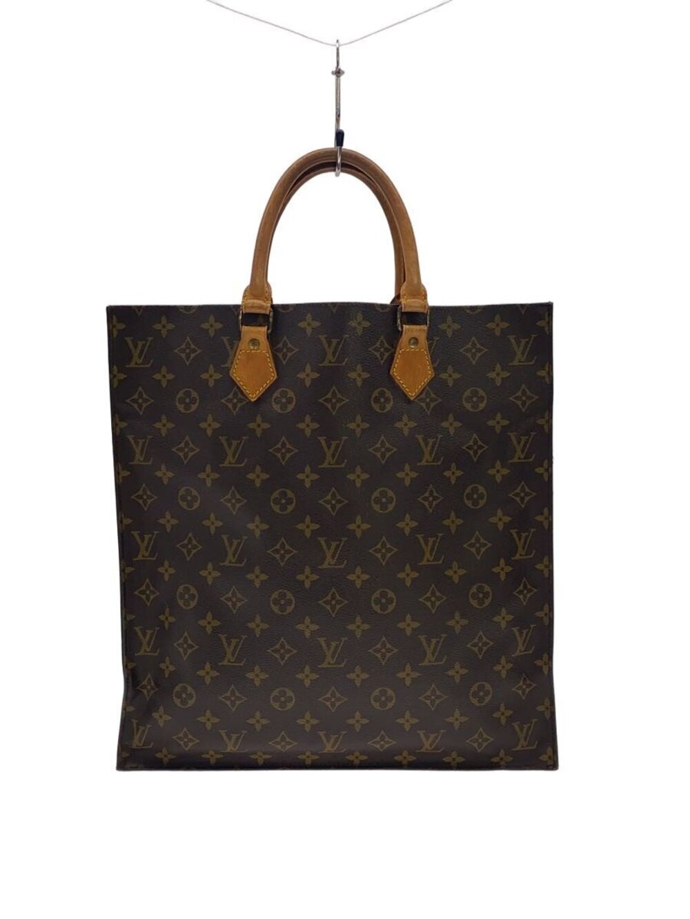 LOUIS VUITTON Sac Plat Monogram Canvas Brown